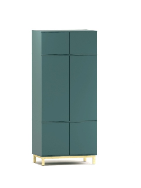 Wysoka, dwukolumnowa szafa 100x60x230 cm - SZ-MODEL (3.2)