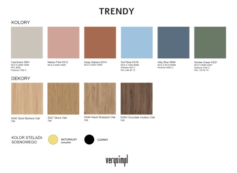 Trzydrzwiowa szafa na wymiar z zamykanymi szafkami - SZ-MODEL (2.3)